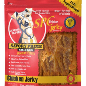 Spc Jerky Treats Chicken 1 Unidade/16 Onças (tira) Da Savory