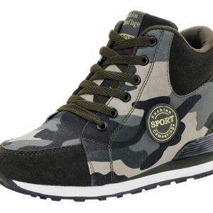 Sapatos Outdoor Canvas Casual Camuflagem Sapatos Lac De Sola