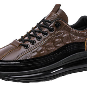 Tênis Casuais Com Estampa De Crocodilo Da Moda