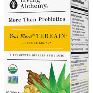 Your Flora Probiotics Terrain Gut & Digestive Lining 60 Cáps