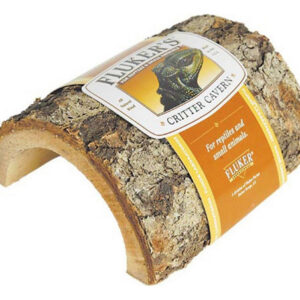 Critter Cavern Half Log Hideaway, 1 Cada, Marrom (pequeno) D