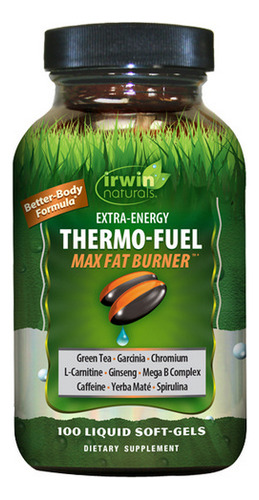 Extra-energy Thermo-fuel Max Fat Burner 180 Cápsulas Gelatin