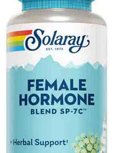 Mistura De Hormônios Femininos Sp-7c 100 Cápsulas Da Solaray