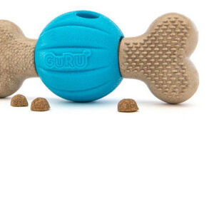 Brinquedo Para Cães Guru Spin & Chew Bone, 1 Cada, Médio, Ba