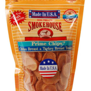 Smokehouse Usa Made Prime Chips Dog Treat Chicken & Turkey,