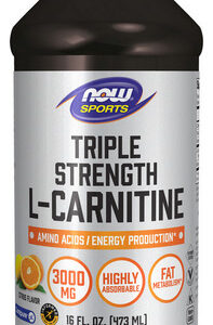L-carnitina Líquida 3000 Mg 16 Oz Da Now Foods
