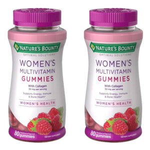 Kit 2 Multivitamínico Nature Bounty Com Colágeno 80 Gomas