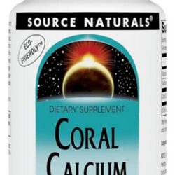 Cálcio Coral 60 Comprimidos Da Source Naturals