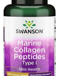 Peptídeos De Colágeno Marinho Tipo I Com Morikol 500 Mg E 60
