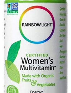 Multivitamínico Orgânico Feminino 120 Cápsulas Da Rainbow Li