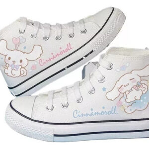 Tênis De Cano Alto Sanrio Hello Kitty Kuromi Cinnamoroll