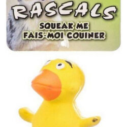 Brinquedo Rascals Latex Duck Dog De 2,5 Polegadas De Comprim