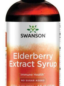 Xarope De Extrato De Sabugueiro Sem Adição De Açúcar (8 Onça