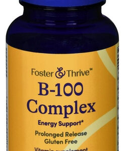 Complexo B-100 De Liberação Prolongada De 100 Comprimidos Da