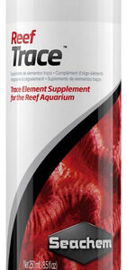 Suplemento Seachem Laboratories Reef Trace 8,5 Onças Por Mar