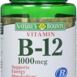 Suplemento Nature's Bounty B-12 1000 Mcg 200 Comprimidos