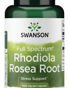 Raiz De Rhodiola Rosea De Espectro Completo 400 Mg 100 Cápsu