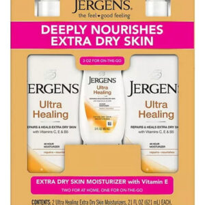 Loção Ultra Cicatrizante Hidratante Jergens 621ml Pack Com 2