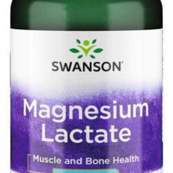 Lactato De Magnésio 84 Mg 120 Cápsulas Da Swanson Vitamins