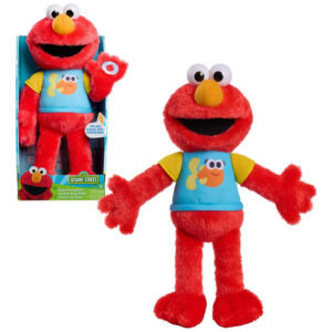 Elmo De Pelúcia Sesame Street De 33 Cm Sing-along Com Luzes