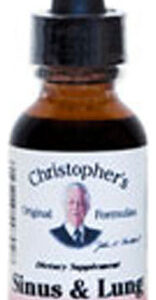 Extrato De Sinusite E Pulmão 1 Onça Da Dr. Christophers Form