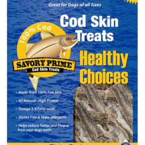 Petisco Para Cães Com Tiras De Pele De Bacalhau (1 Unça/8 On