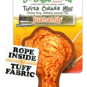 Brinquedo Para Cães Doggijuana Tuffer Chewer Chicken Wing Mi