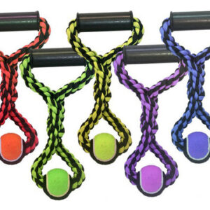 Brinquedo Multipet Nuts For Knots Rope Tug Para Cães Com Bol