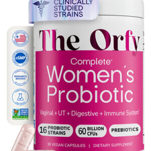 Probiótico The Orfy Completo Para Mulheres 60 Bilhões De Cfu