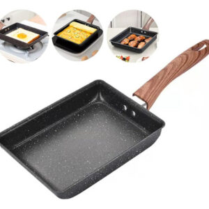 Frigideira Japonesa Lchkrep, Antiaderente, Quadrada, Pequena