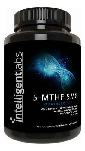 Suplemento Intelligent Labs 5-mthf L-5 Metilfolato 5 Mg 60 C