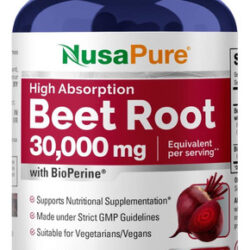 Raiz De Beterraba Nusapure 30.000 Mg 150 Cápsulas Vegetais (