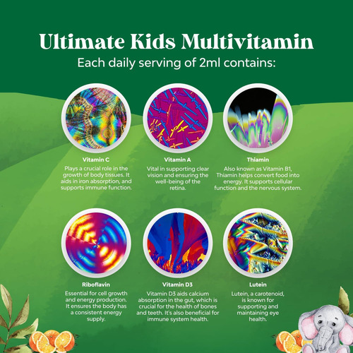 Multivitamínico Líquido Para Suporte À Imunidade Infantil - - Imagem 6