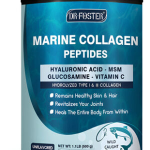 Peptídeos De Colágeno Em Pó Drfoster Marine Type I E Iii 50