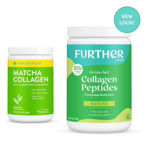 Suplemento De Peptídeos De Colágeno Matcha Para Alimentos Ad - Imagem 6