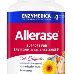 Enzymedica, Allerase, Suplemento Enzimático Não Sonolento Pa