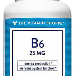 The Vitamin Shoppe Vitamina B6 25 Mg - Energia (100