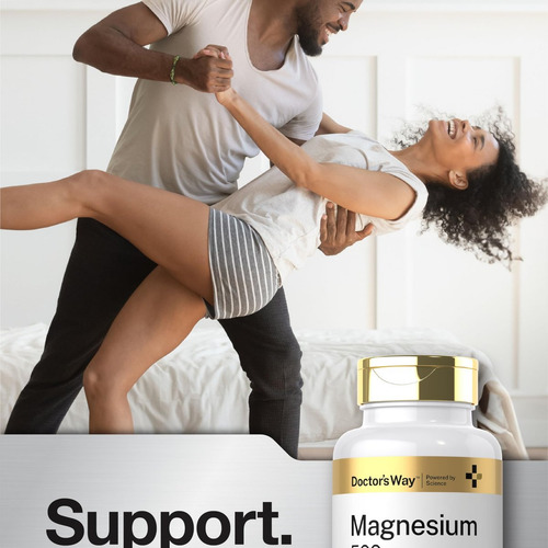 Suplemento De Magnésio Doctor"s Way 500mg | 100 Comprimidos - Imagem 4