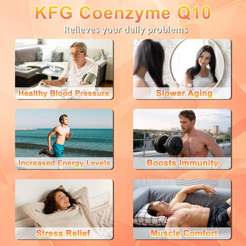 Kfg Coq10 200mg: Suplemento Para O Coração E Energia - Imagem 5