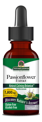 Nature"s Answer Maracujá Natural | Tintura De Ervas 1oz