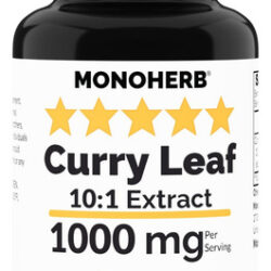 Extrato De Folha De Curry Monoherb 1000 Mg - 90 Cápsulas