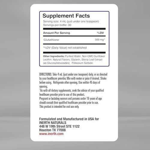 Suplemento De Glutationa Lipossomal Inerth Naturals - Glutat - Imagem 8