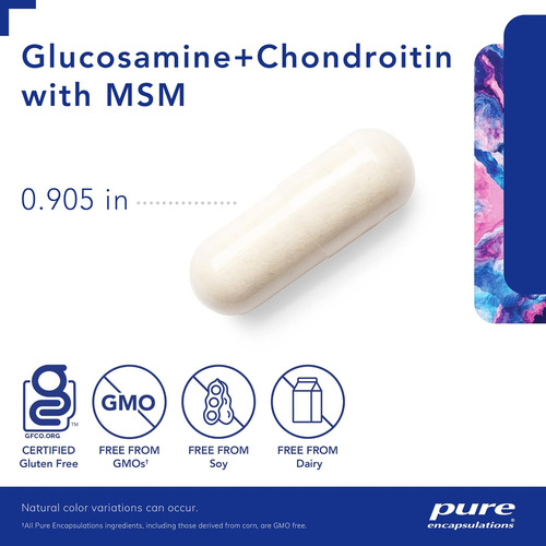 Encapsulações Puras Glucosamina Condroitina Com Msm - Apoia - Imagem 11