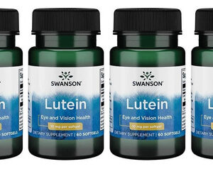 Swanson Luteína 10 Mg 60 Géis (pacote Com 4)
