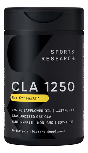 Sports Research Cla - 1250mg Com Ácido Linoléico Conjugado A