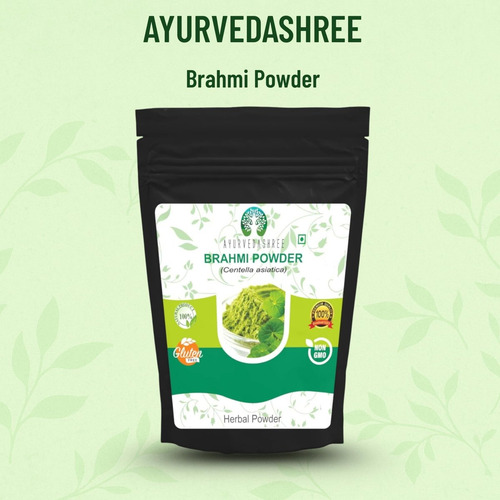Ayurvedashree Centella Asiatica Em Pó 200g - Vegano E Sem Gl - Imagem 2