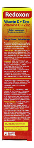 Suplemento Redoxon Vitamina C + Zinco 20 Comprimidos Eferves - Imagem 6