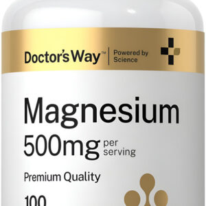 Suplemento De Magnésio Doctor&quots Way 500mg | 100 Comprimidos