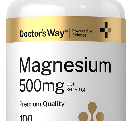 Suplemento De Magnésio Doctor"s Way 500mg | 100 Comprimidos