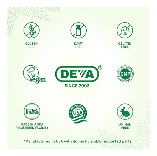 Deva Vegan Vitaminas Coenzima Qmg Potente E Acessível Em Uma - Imagem 5